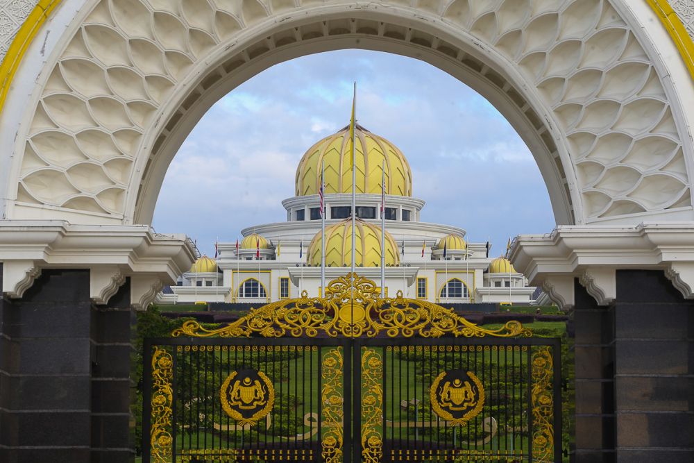 A general view of the National Palace in Kuala Lumpur August 16, 2021. u00e2u20acu201d Picture by Yusof Mat Isa