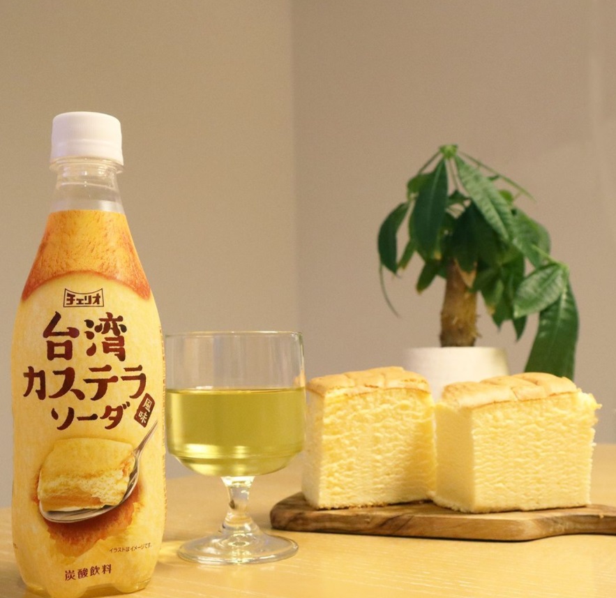 这款台湾古早味蛋糕汽水是由一位喜欢蓬松食物的开发者通过不断试验制作出来的。-图取自Cheerio官网Instagram-