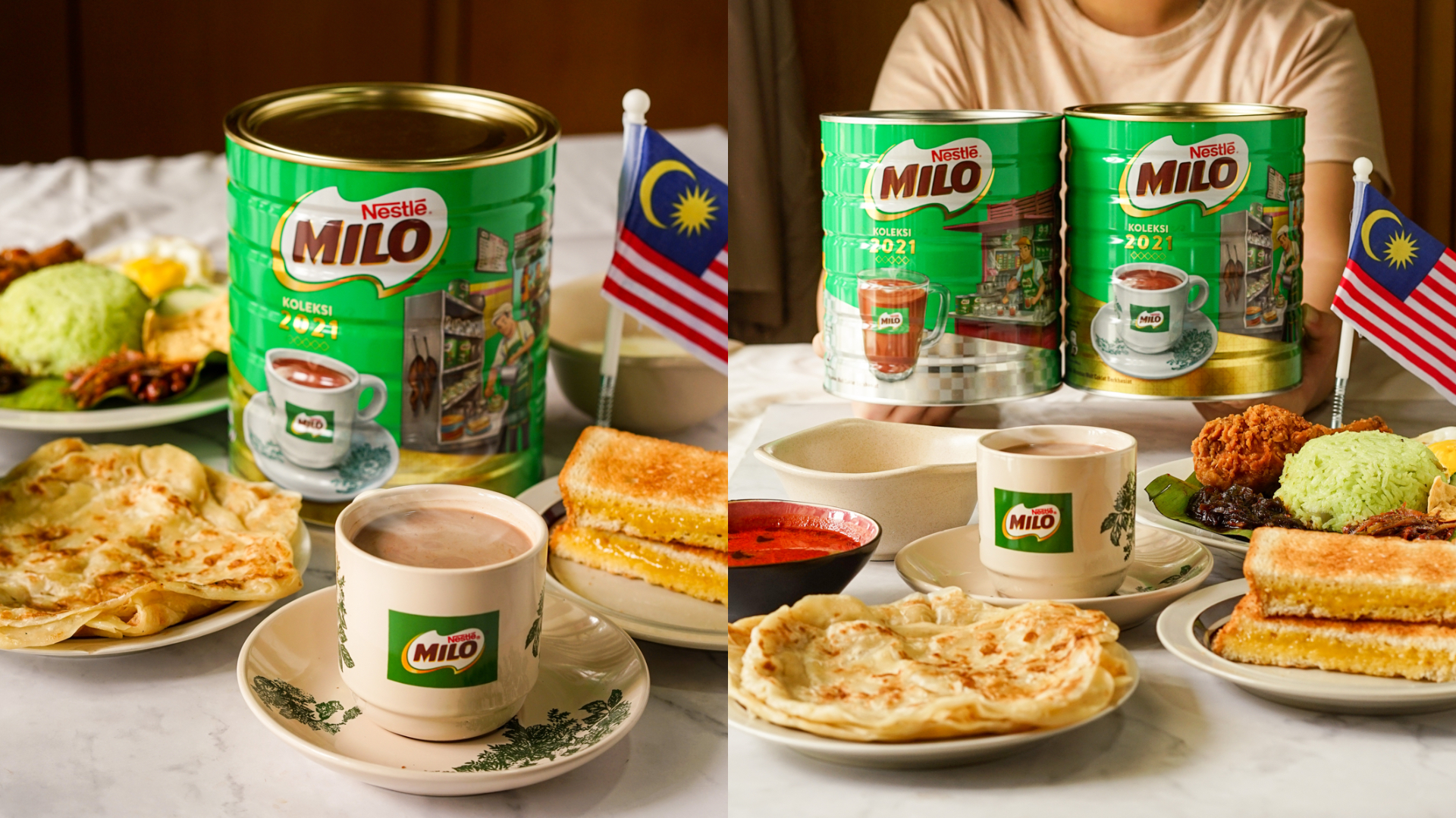 参与者只需拍摄与MILO最搭配的食物以及限量版MILO铁罐合照，即可有机会赢取MILO特别商品。-MILO提供-