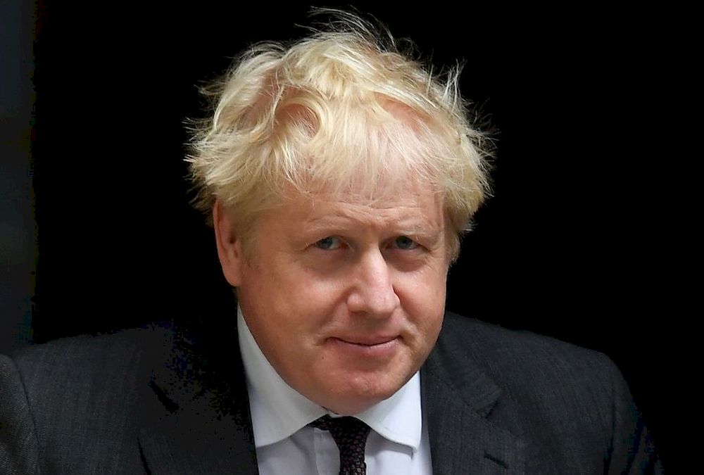 Britainu00e2u20acu2122s Prime Minister Boris Johnson looks on as he walks outside Downing Street in London, September 15, 2021. u00e2u20acu201d Reuters pic