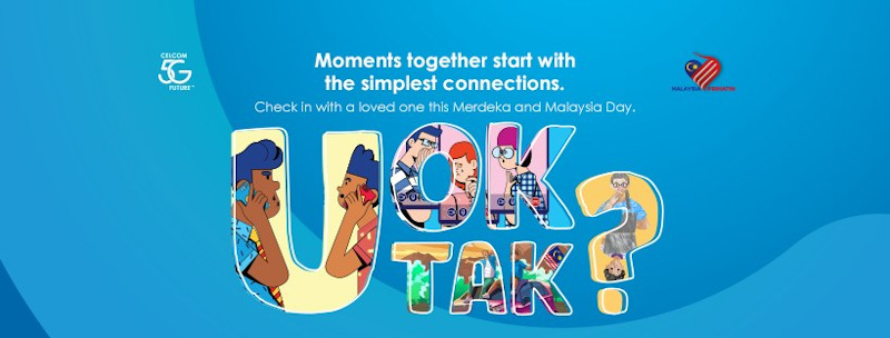Celcom guarantees solid connection and meaningful conversations with loved ones under pandemic restrictions. u00e2u20acu201d Picture via Celcom Facebook account