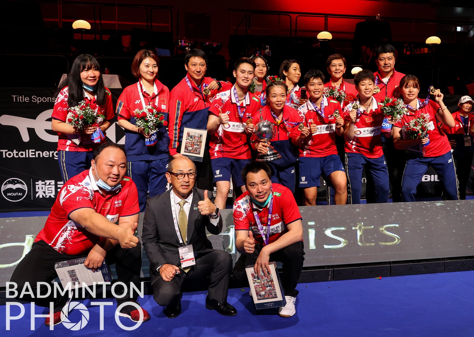 China beat defending champions Japan 3-1 in the final of the Uber Cup today. u00e2u20acu201d Picture via Twitter