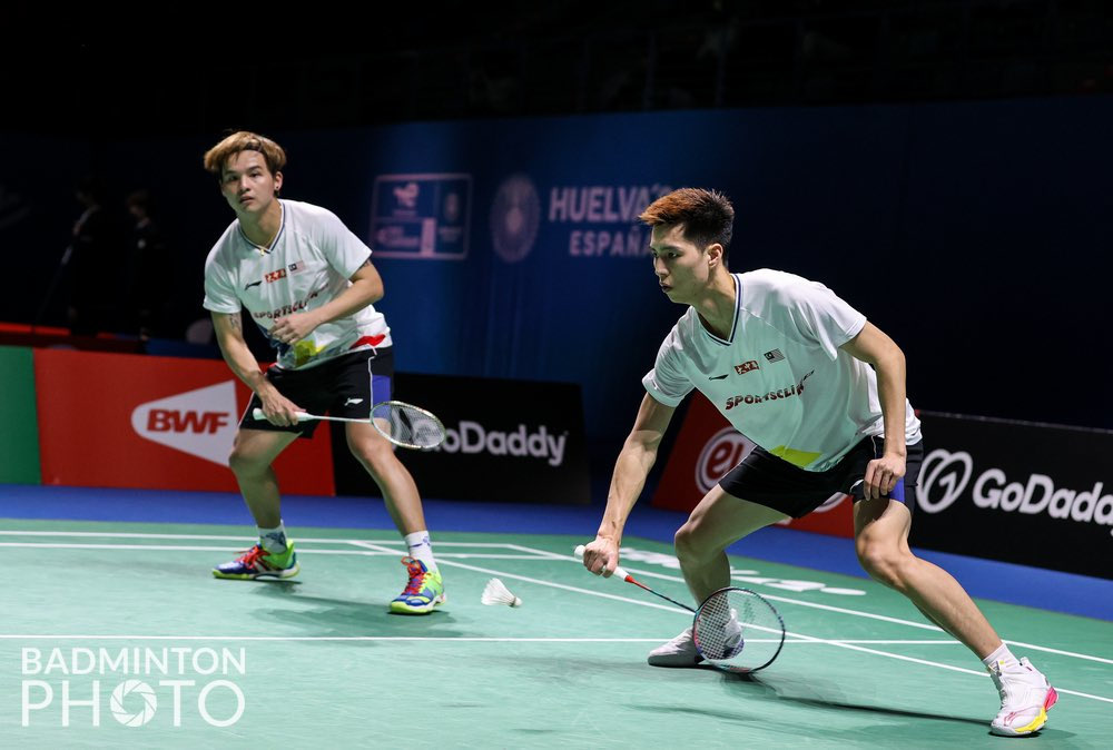 Independent menu00e2u20acu2122s doubles pair, Ong Yew Sin-Teo Ee Yi maintained their strong start as they earned a quarter-finals berth at the BWF World Championships 2021 in Huelva, Spain, December 16, 2021. u00e2u20acu201d Picture from Twitter/BAM 