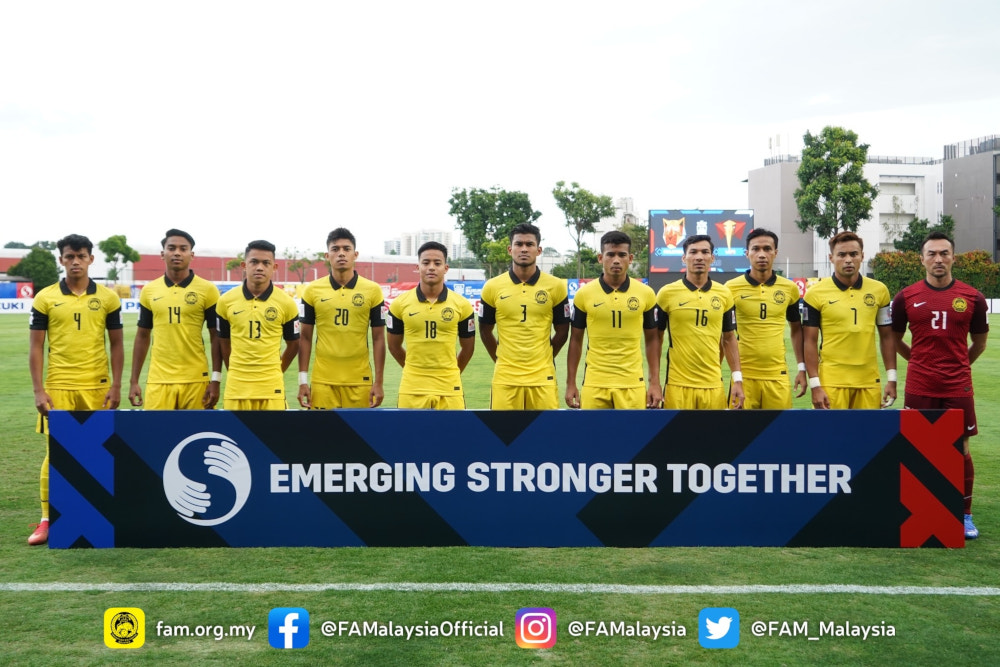 Head coach Tan Cheng Hoe said the two were winger Muhammad Akhyar Abdul Rashid, who was named man of the match in the opening Group B fixture against Cambodia on Monday, and defender Quentin Cheng. u00e2u20acu201d Picture from Facebook/FAM