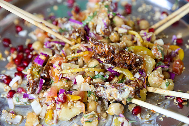 鲜艳又健康养生的捞生,看了让人垂涎不已呢。-Choo Choy May摄-