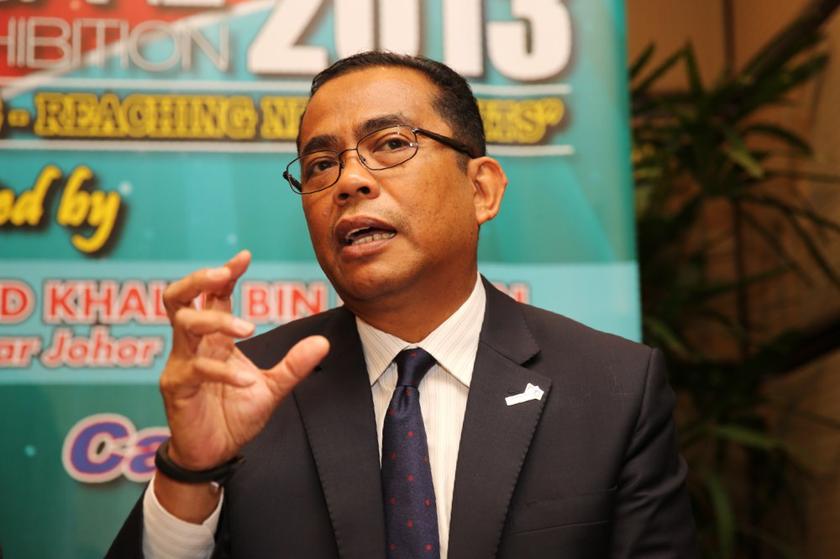 Johor Mentri Besar Datuk Seri  Mohamed Khaled Nordin launch KPJ Healthcare Conference & Exhibition 2013, November 6, 2013. u00e2u20acu201d Picture by Choo Choy May