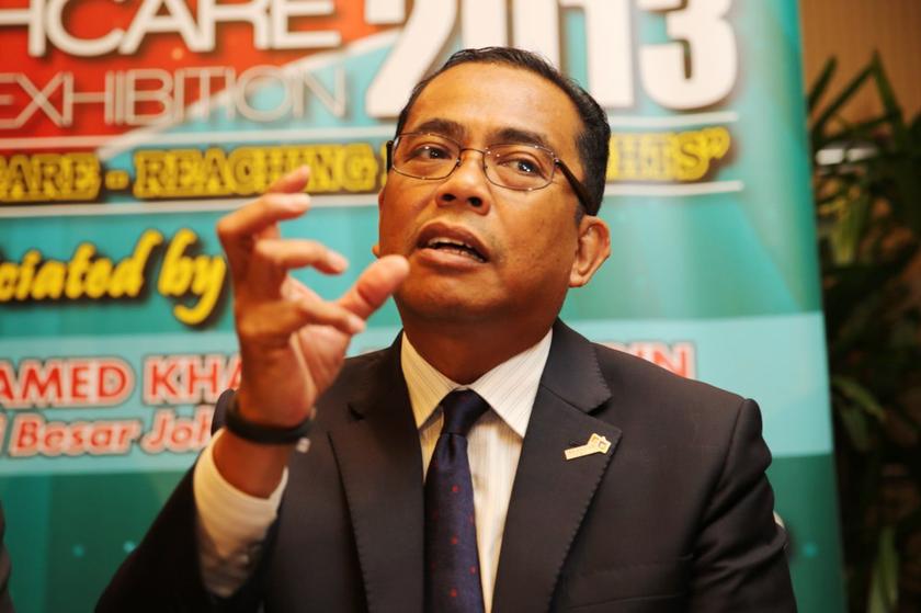 Johor Mentri Besar Datuk Seri  Mohamed Khaled Nordin launch KPJ Healthcare Conference & Exhibition 2013, November 6, 2013. u00e2u20acu201d Picture by Choo Choy May