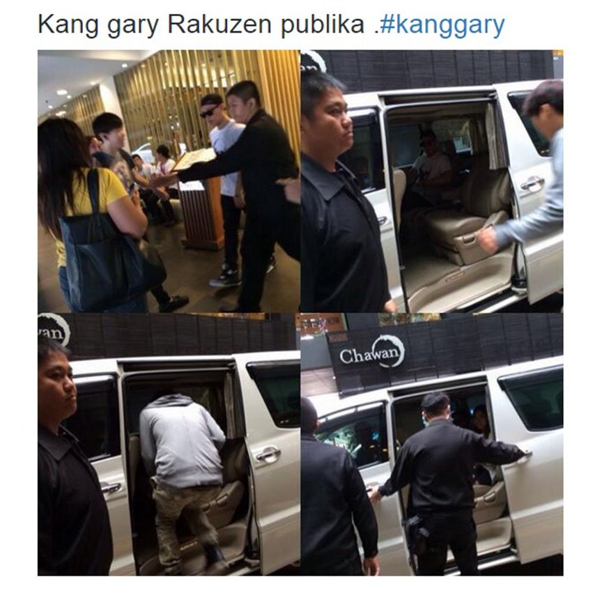 欧巴别走！带我去参加running man ~~~ 图取自：tantannews