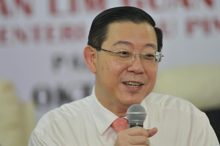 Lim Guan Eng said the project will bring back the glory days of Penang. u00e2u20acu201d Picture by K.E. Ooi