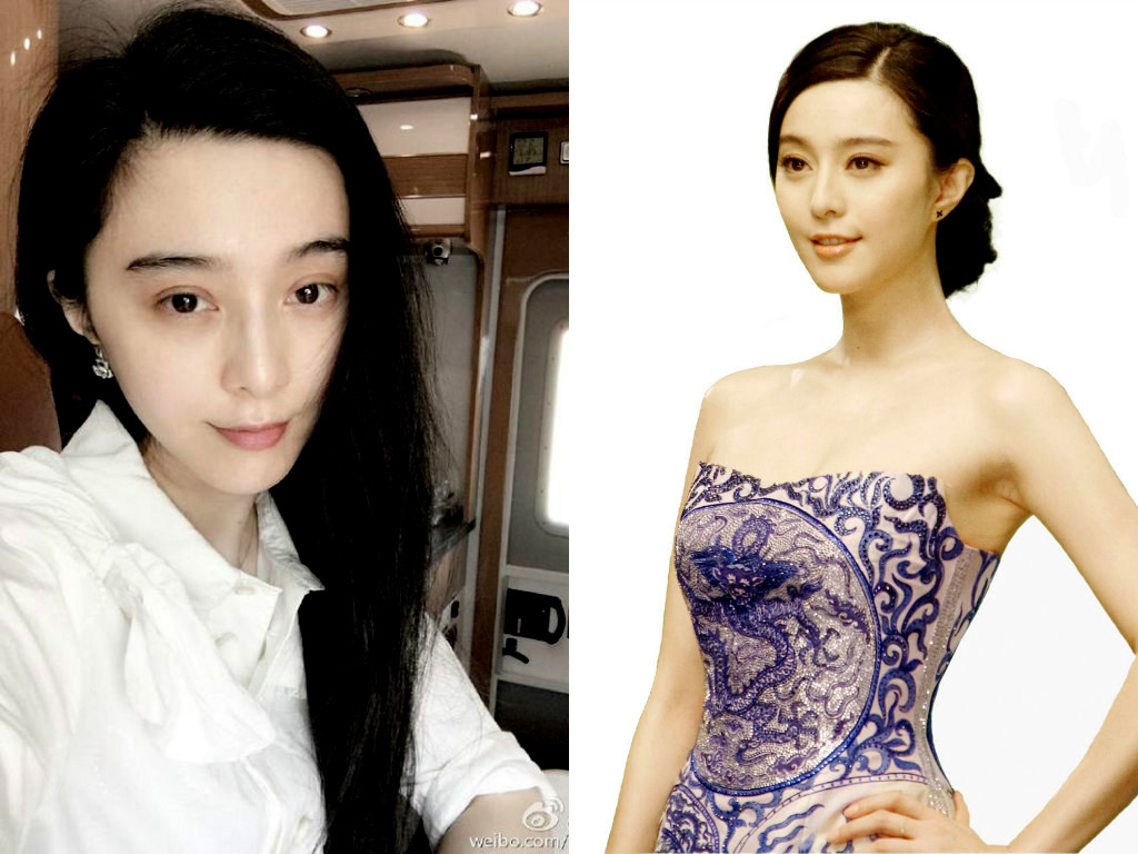 人家范爷那么漂亮工作时也化妆，更何况是你呢？-图取自pzcj，M中文网制作-
