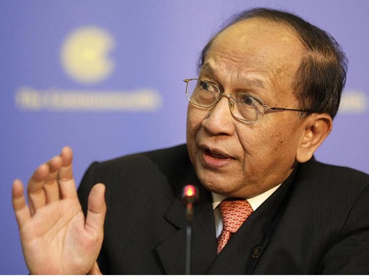 Rais said the Islamic Finance industry has been evaluated to be worth more than US$2 trillion (RM6 trillion) globally. u00e2u20acu201d AFP pic